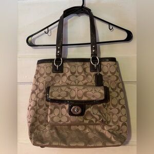 Coach Signature Penelope Tote Bag